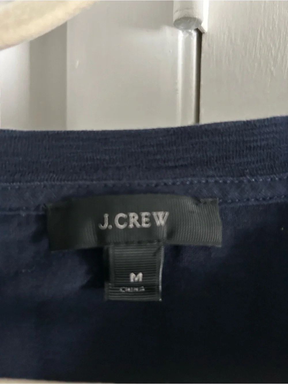 J. Crew New York City Streets Navy Short Sleeve Tee with White Street names